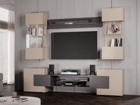 Гостиная Фэнтези (кашемир/графит) в Мошково - moshkovo.mebel-nsk.ru | фото
