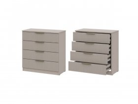 Комод 4 ящика (МДФ) Эккервуд (меланж) в Мошково - moshkovo.mebel-nsk.ru | фото