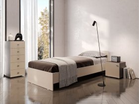 Кровать односпальная 0,9м Гиза в Мошково - moshkovo.mebel-nsk.ru | фото
