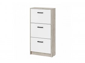 Обувница ОБ-2 Вега (дуб крафт серый/белый) в Мошково - moshkovo.mebel-nsk.ru | фото