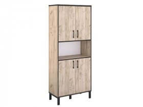 Шкаф для документов Шк050.0 Гермес лофт (дуб крафт серый) в Мошково - moshkovo.mebel-nsk.ru | фото