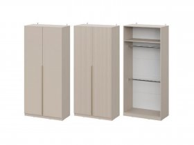 Шкаф ШК-100 Эккервуд (меланж) в Мошково - moshkovo.mebel-nsk.ru | фото
