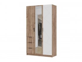 Шкаф трехстворчатый 1200 ШК-03 Орегон в Мошково - moshkovo.mebel-nsk.ru | фото