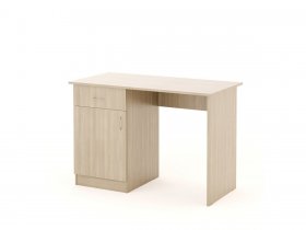 Стол письменный СП-01 (Биг) ясень шимо светлый в Мошково - moshkovo.mebel-nsk.ru | фото