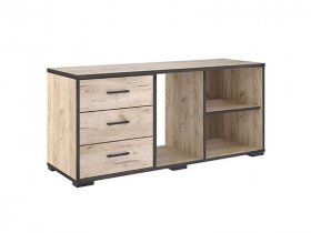 Тумба 1200 Тм075.0 Гермес лофт (дуб крафт серый) в Мошково - moshkovo.mebel-nsk.ru | фото