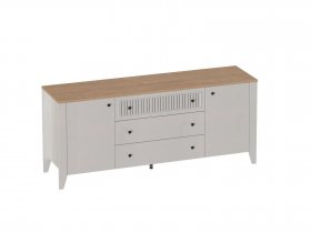 Тумба 2двери 3ящ. Валенсия (гостиная) в Мошково - moshkovo.mebel-nsk.ru | фото