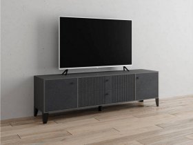 Тумба под ТВ Парус-10 (графит/гранит лофт) в Мошково - moshkovo.mebel-nsk.ru | фото